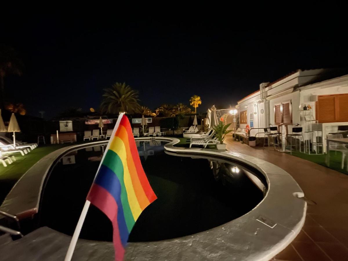 Rainbow Golf Bungalows, Gay Men-Only Resort Maspalomas  Eksteriør bilde