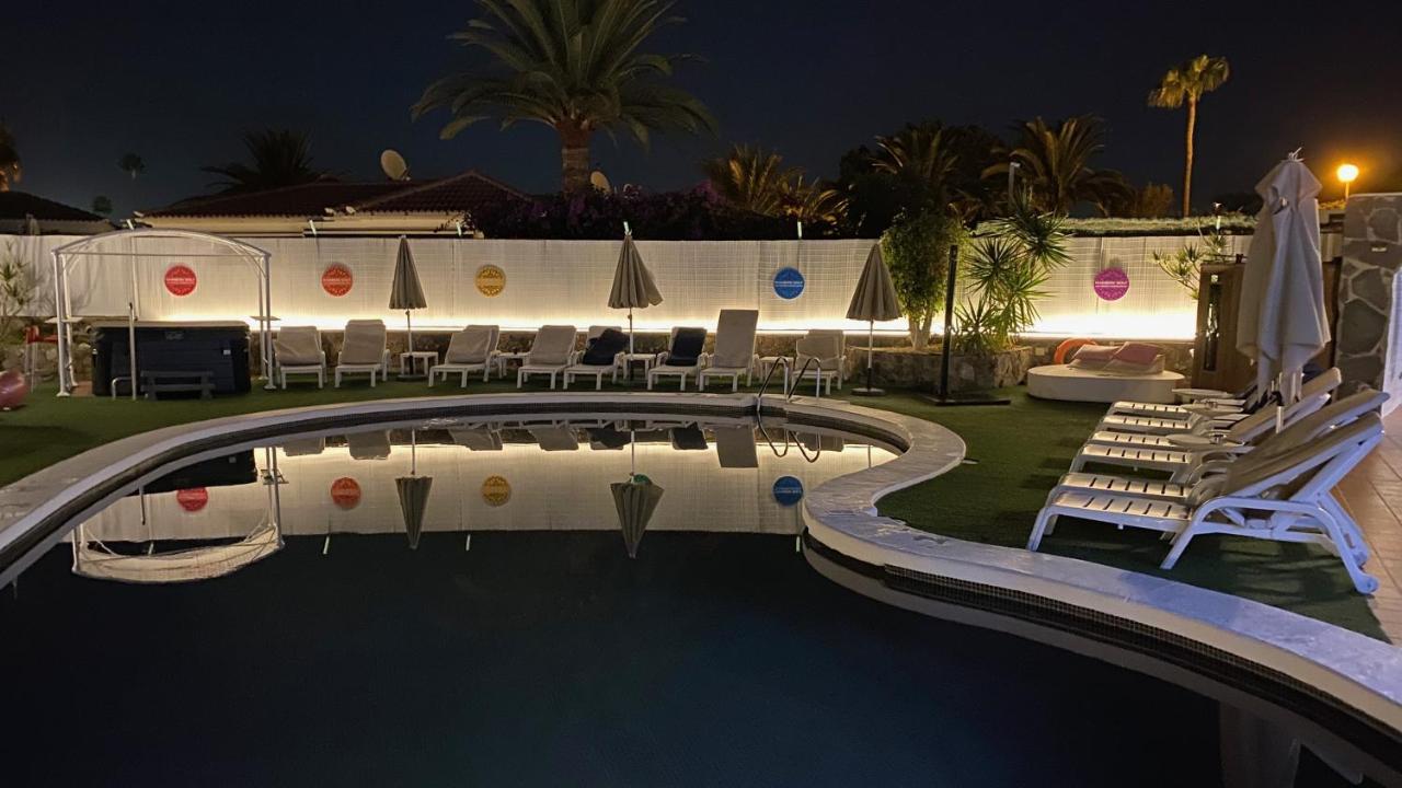 Rainbow Golf Bungalows, Gay Men-Only Resort Maspalomas  Eksteriør bilde